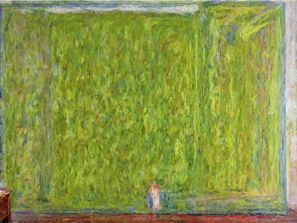 Abstract Green Field