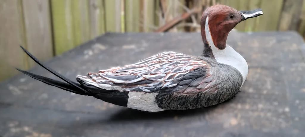 Wooden Duck Decoy