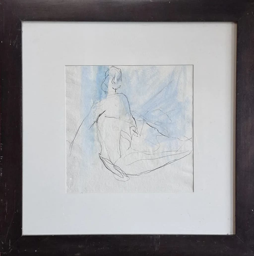 Seated Figure Sketch