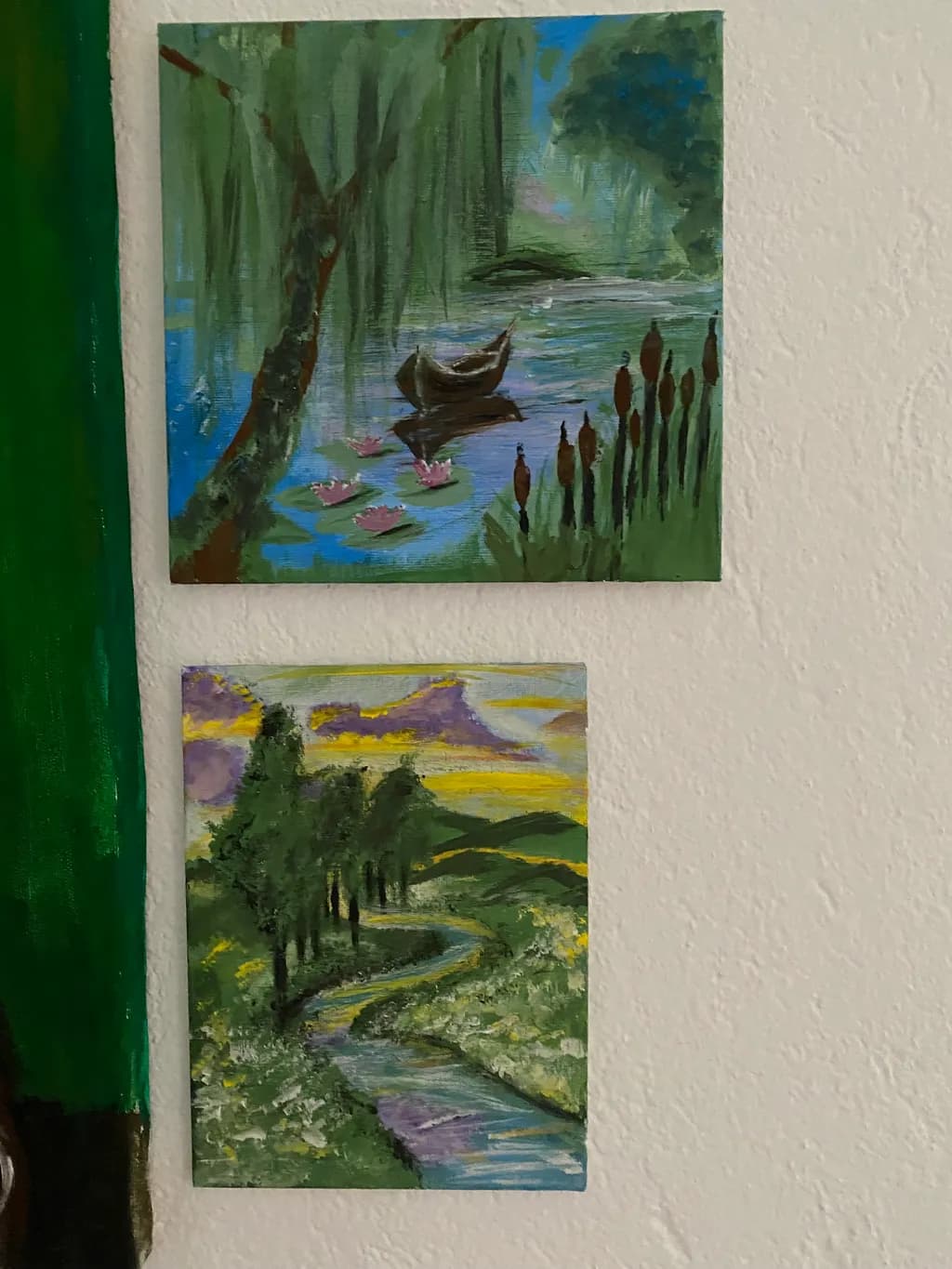 Boat on Lily Pond
