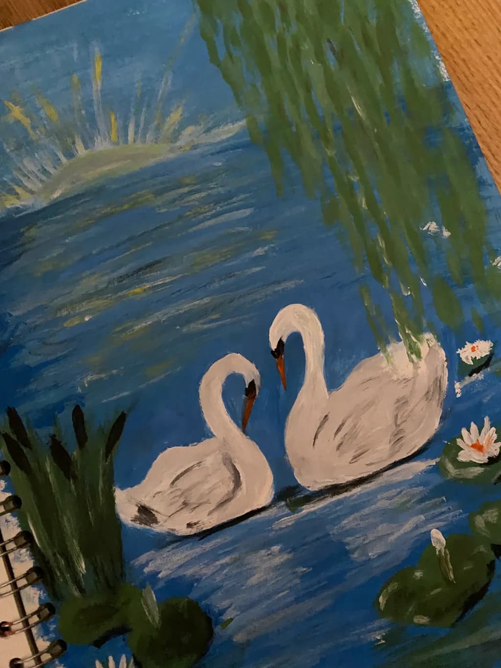 Swan Lake Reflection