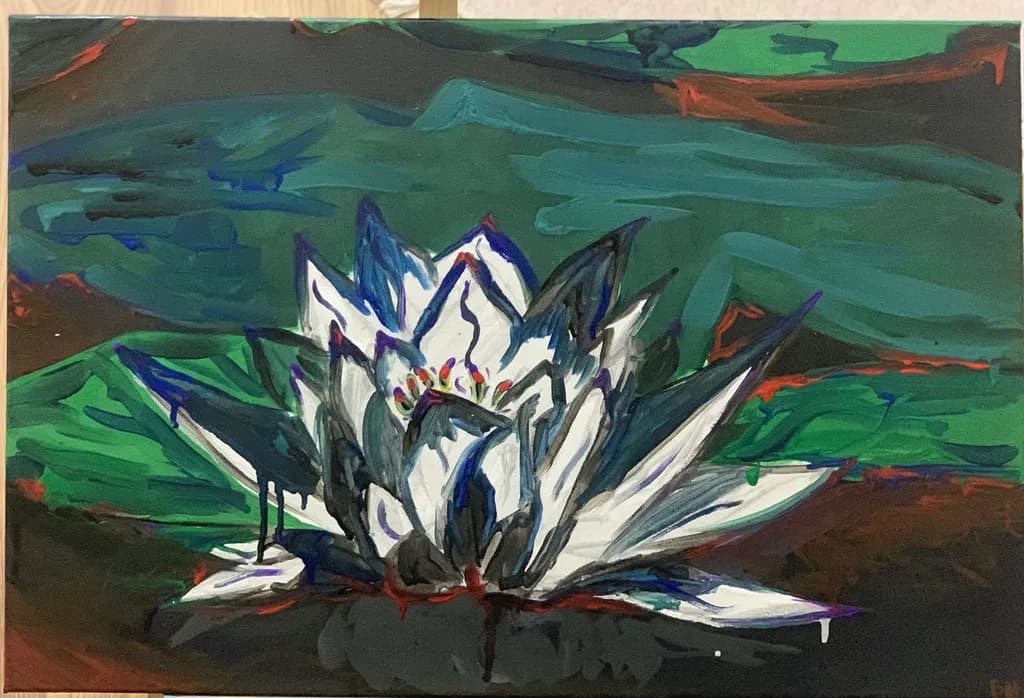 Lotus in Shadow