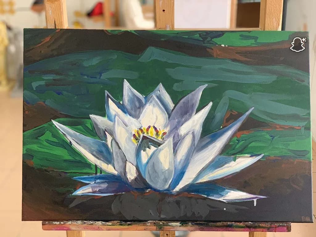White Lotus Bloom