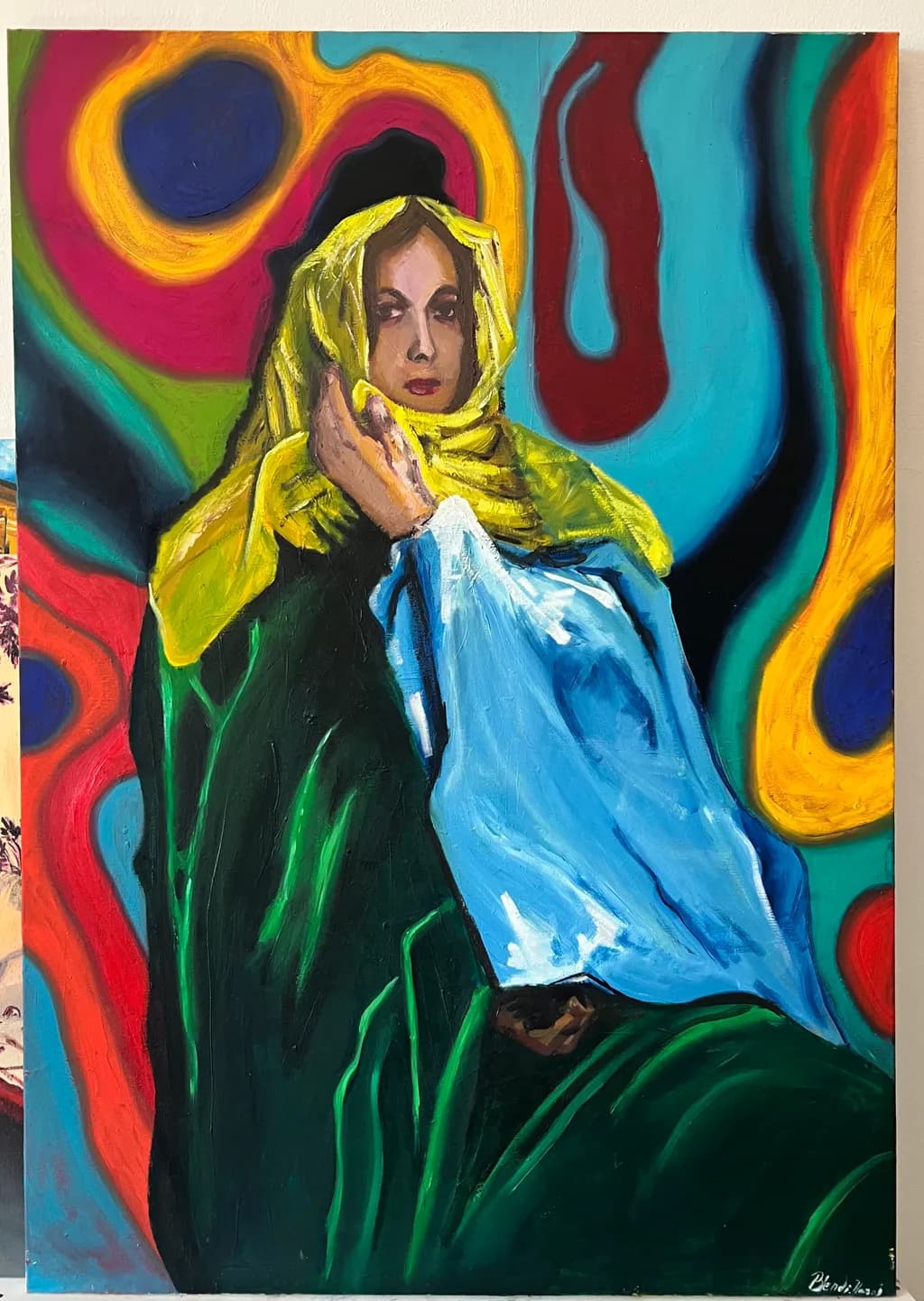 Yellow Veil Portrait