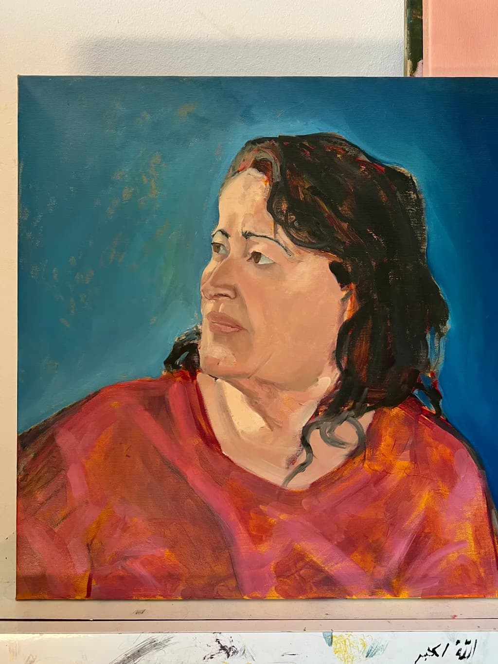 Woman in Red