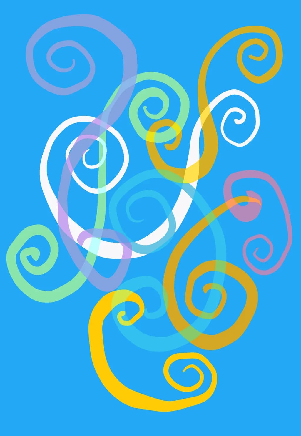 Colorful Spirals