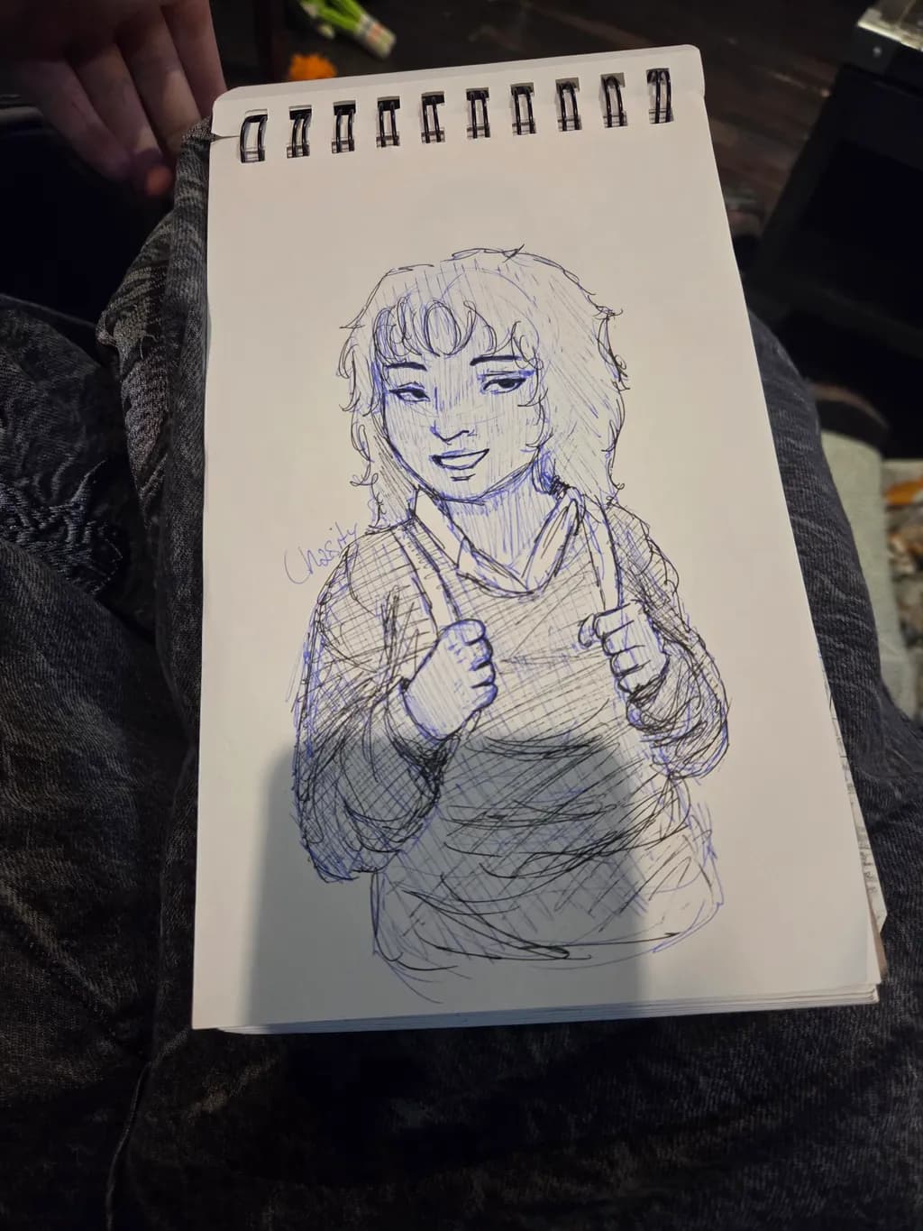 Girl with Backpack