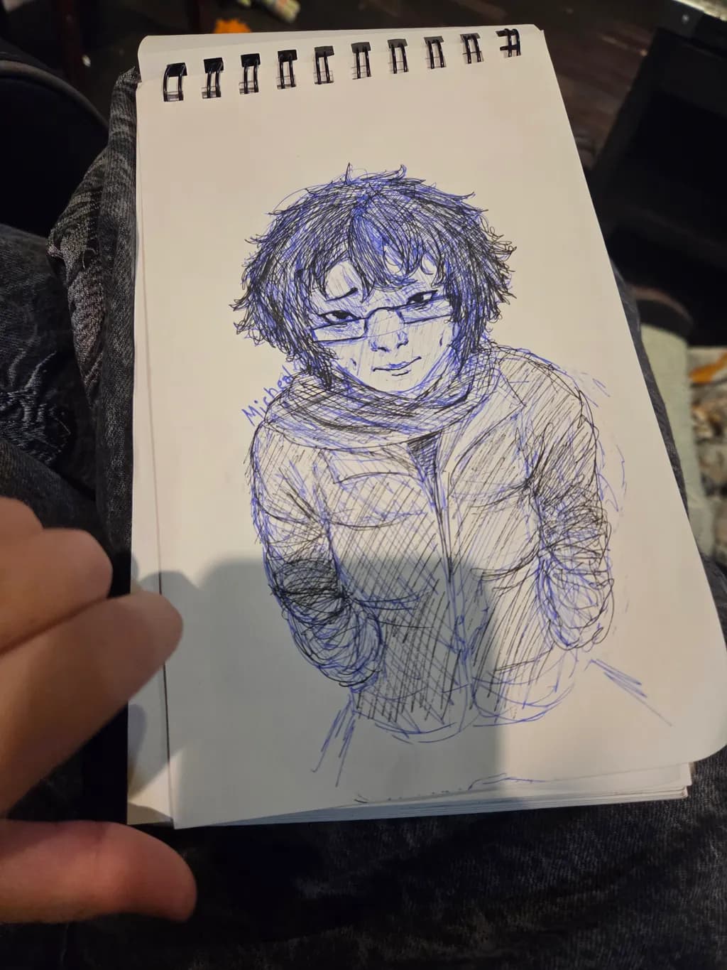 Portrait with Glasses