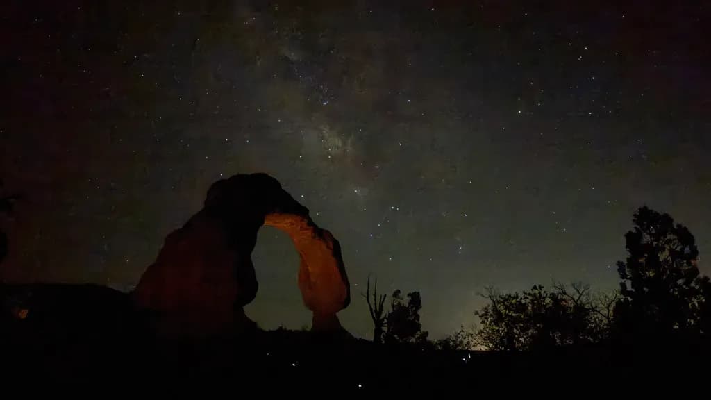 Desert Arch Nightscape