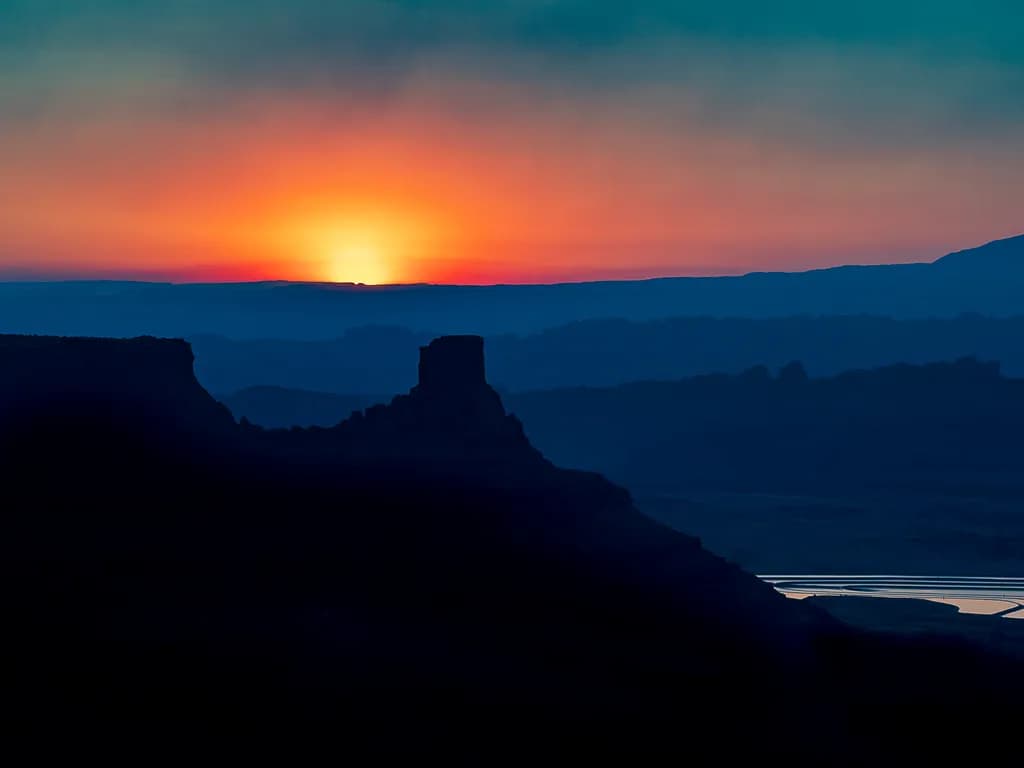 Moab Sunrise at Dead Horse State Park