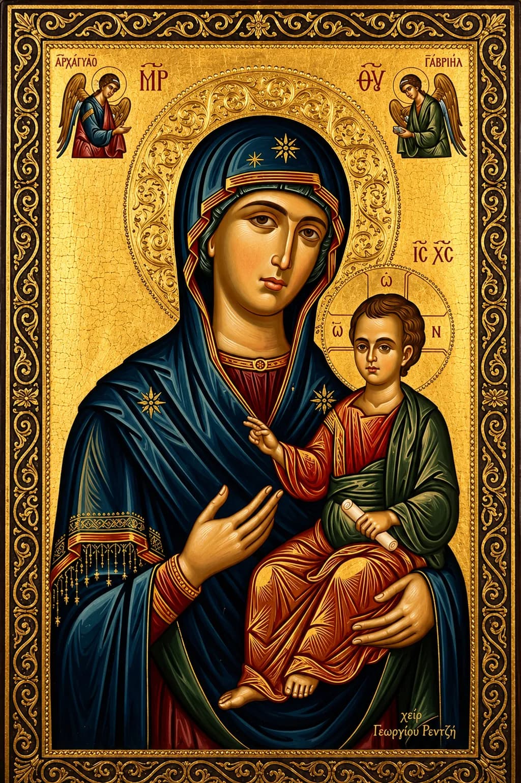Icon of the Virgin and Child