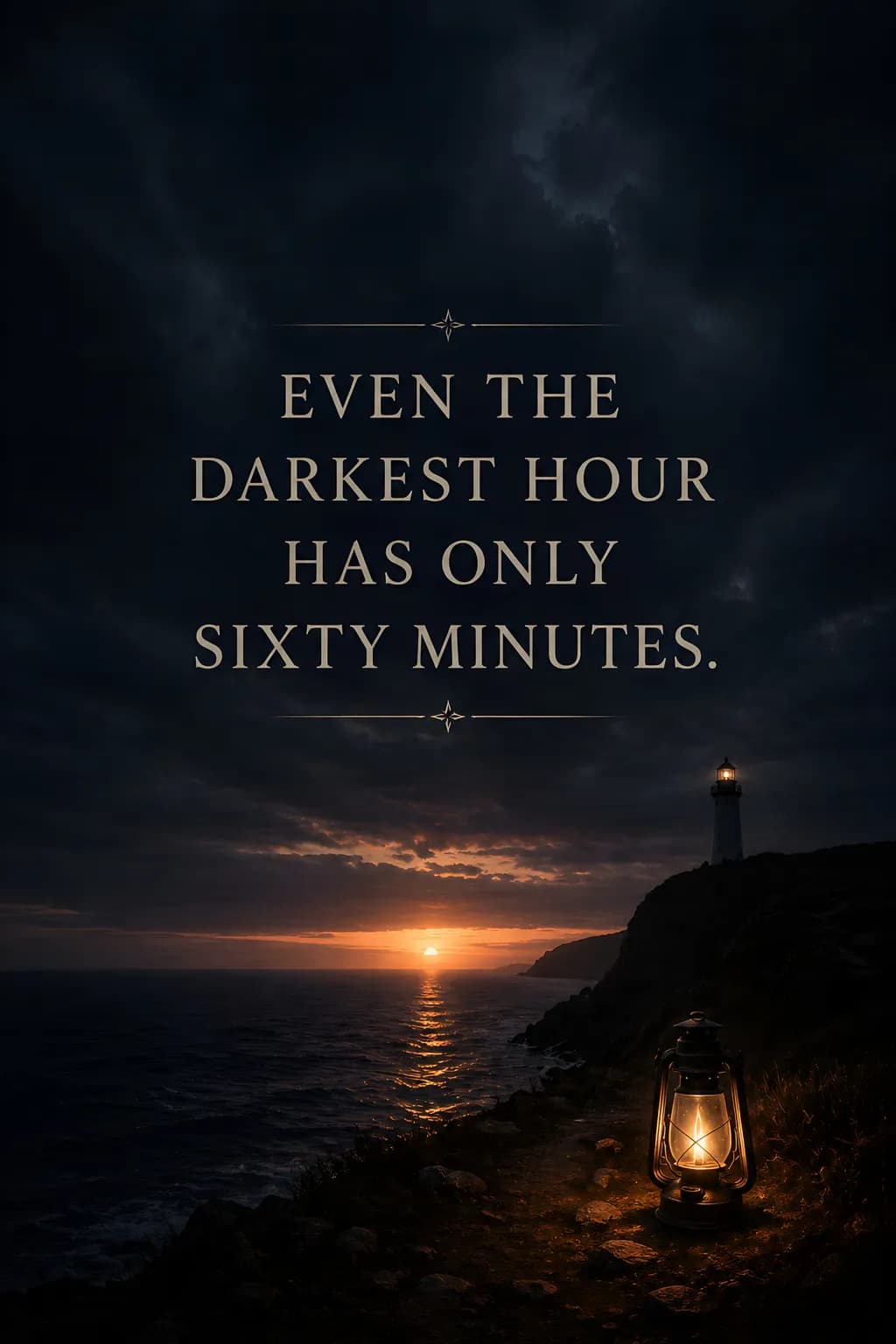 Lighthouse Sunset Guidance