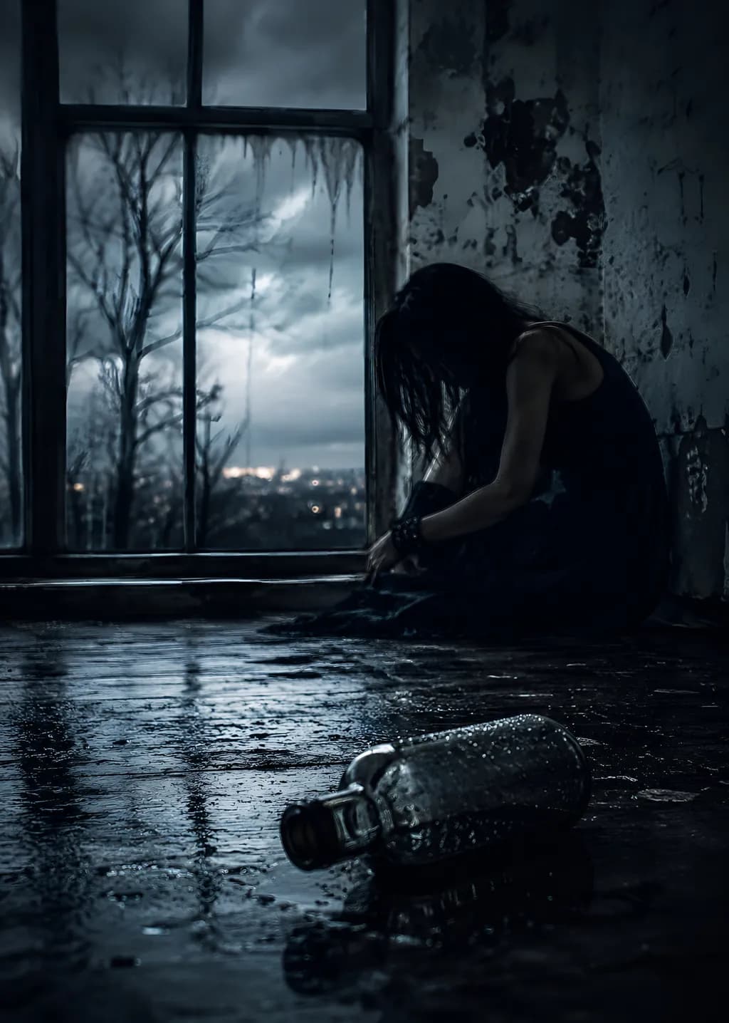 Empty Bottle Moonlight