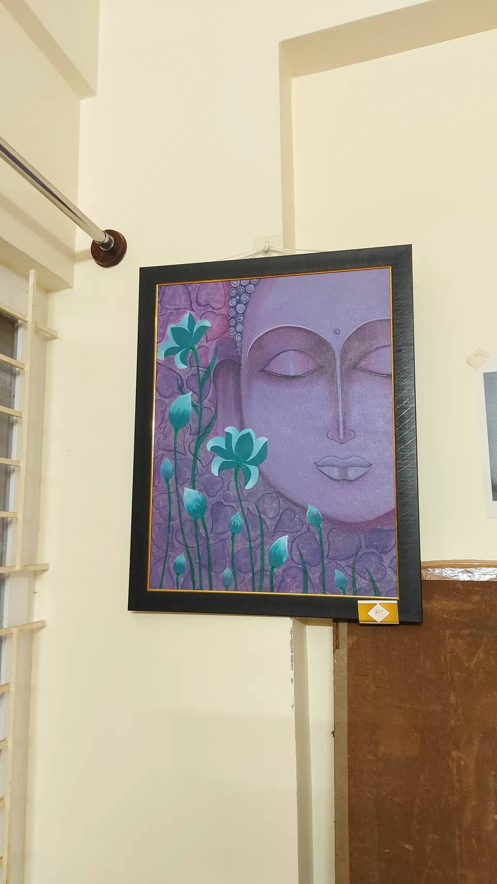Buddha with Lotus Flowers