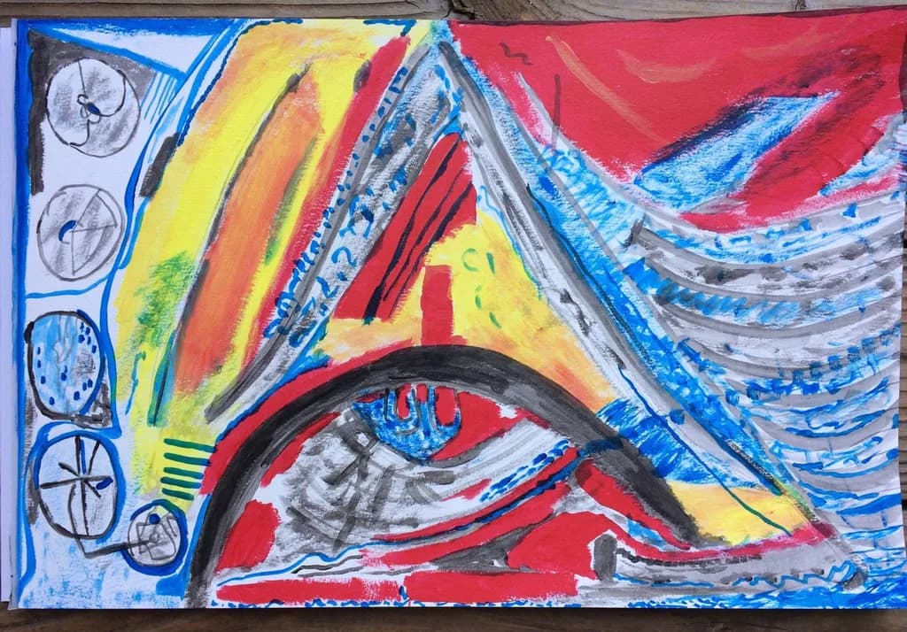 Abstract Eye Composition