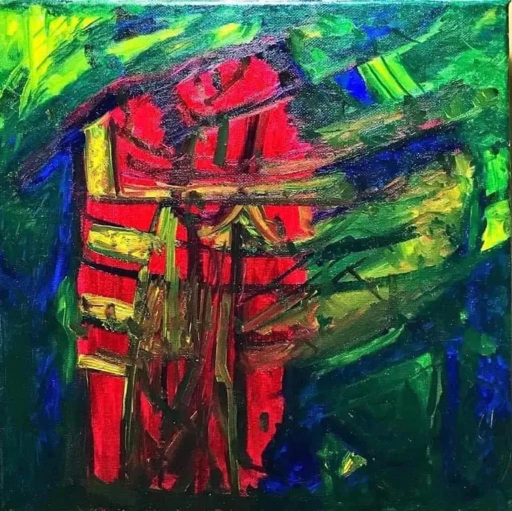 Red Forest Abstraction