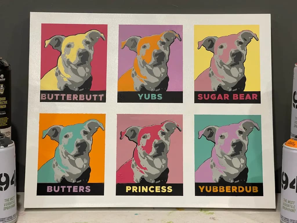 Pop Art Dogs