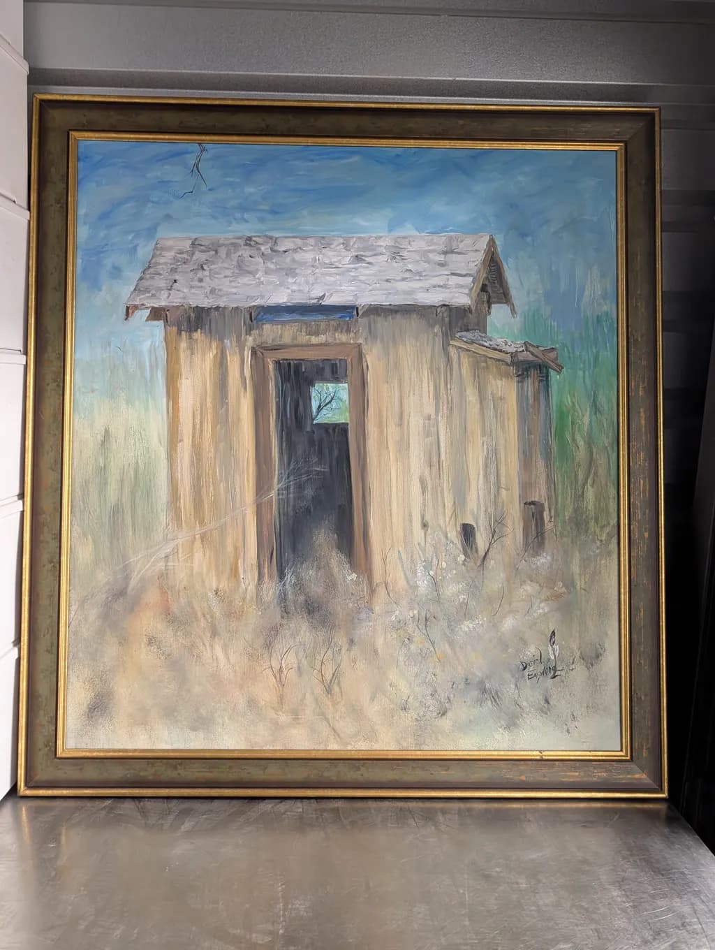 Abandoned Wooden Shed