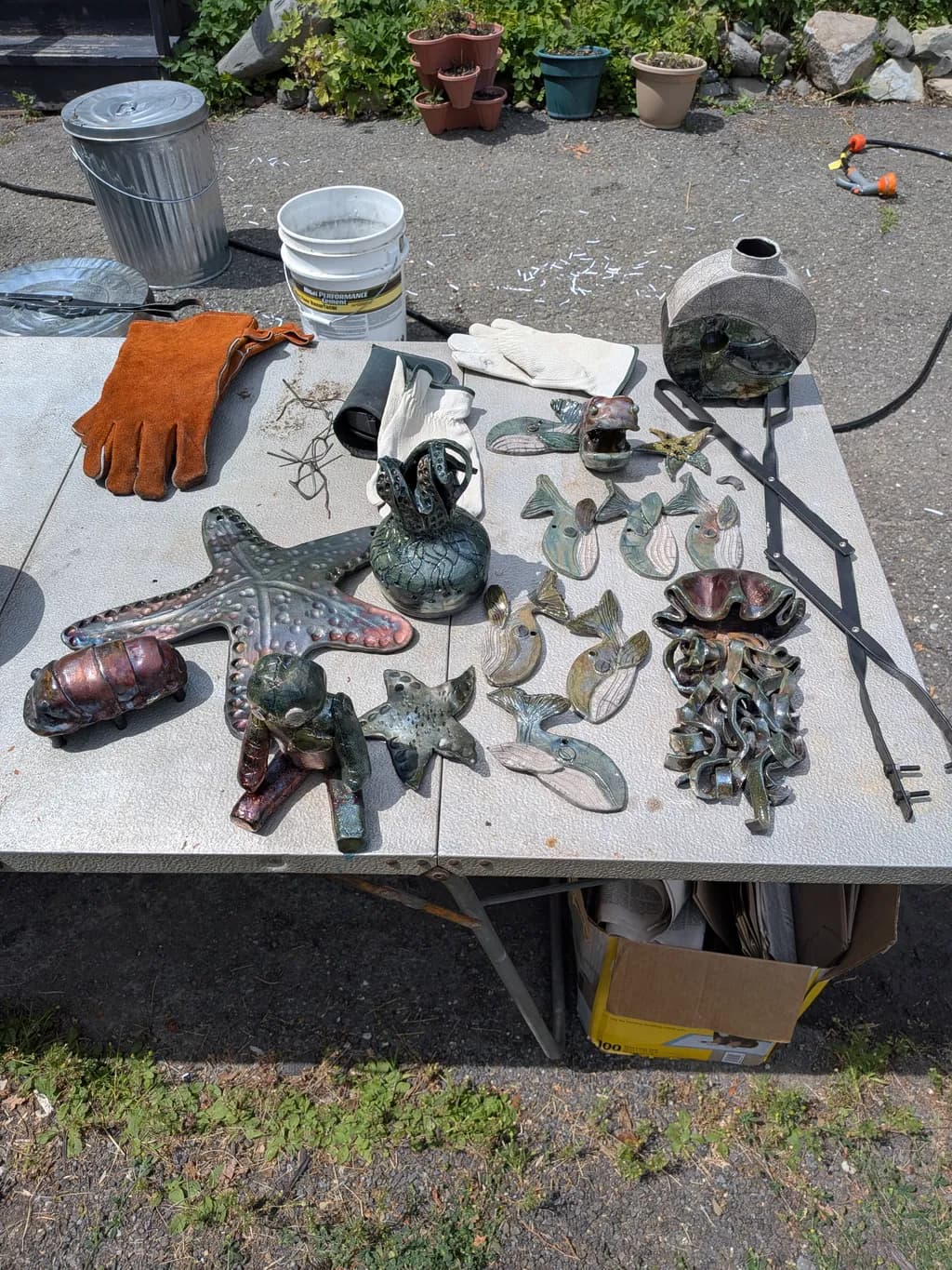 Metal Ocean Creatures