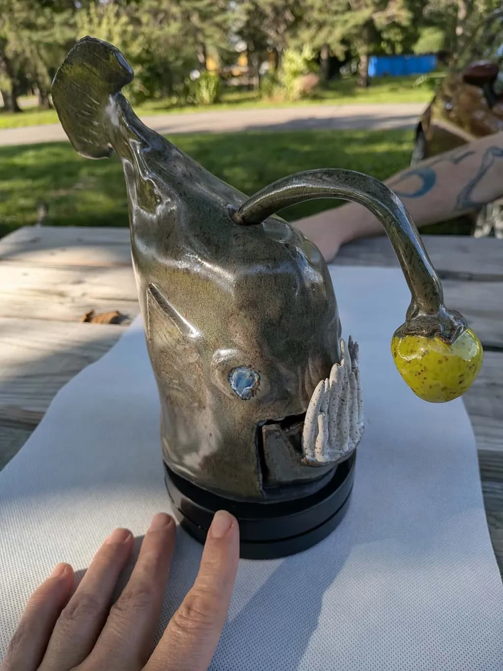 Angler Fish Sculpture