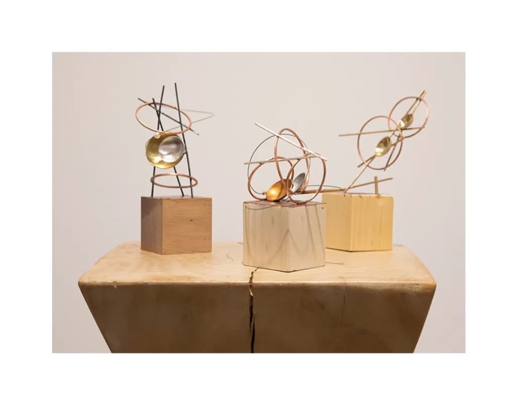 Metal Spoon Sculptures