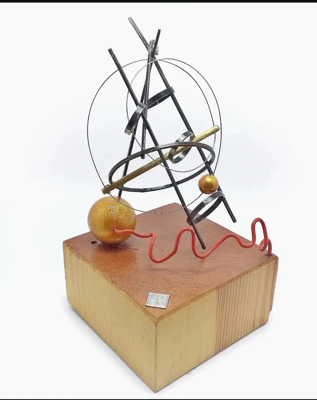 Geometric Orbit Sculpture