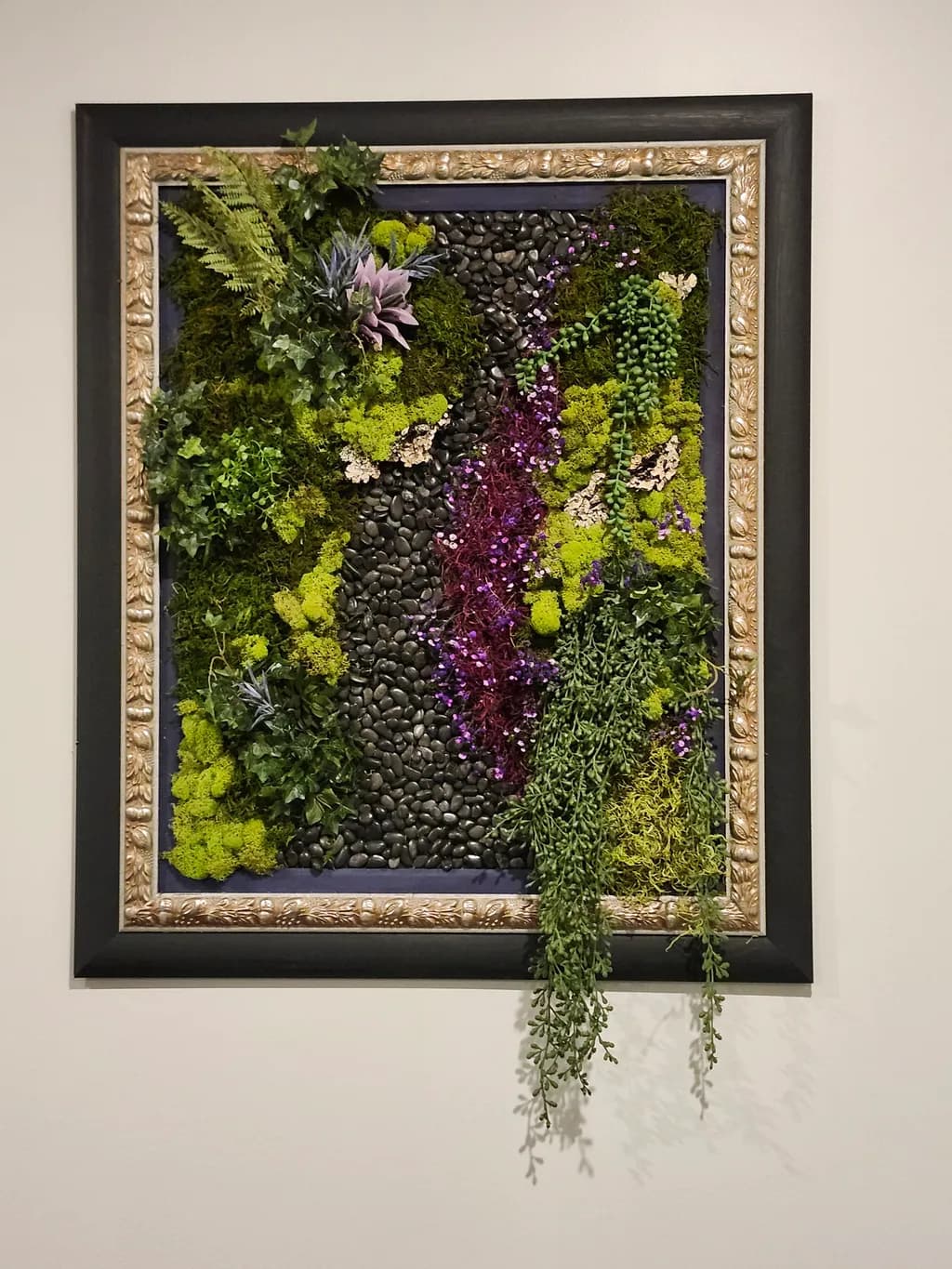 Framed Greenery Composition