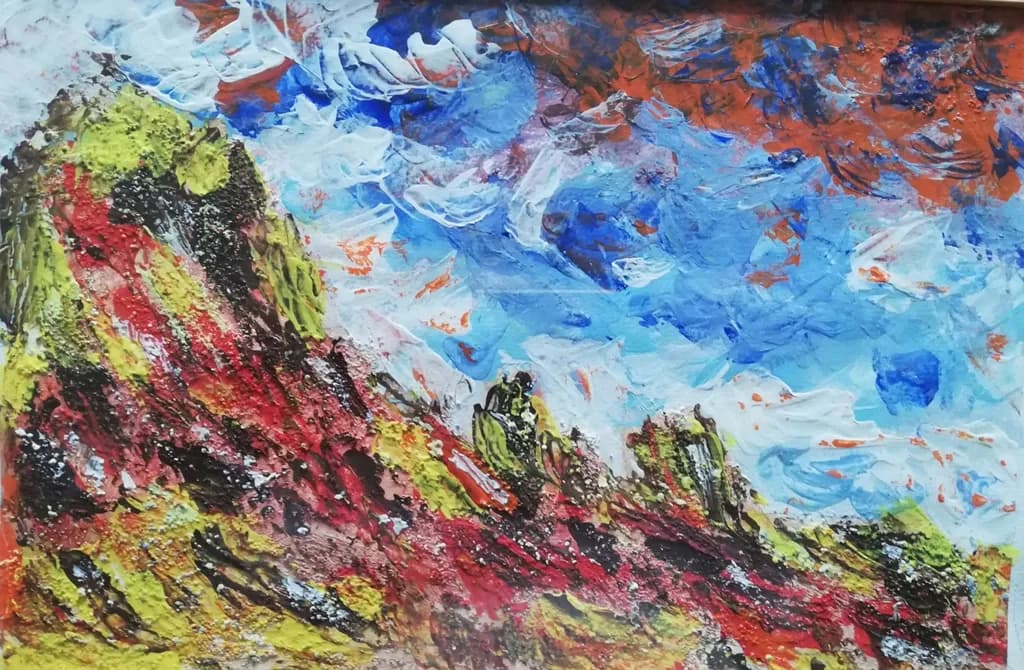 Abstract Landscape Colorplay