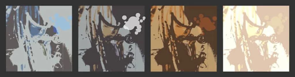 Four Shades of Mystery