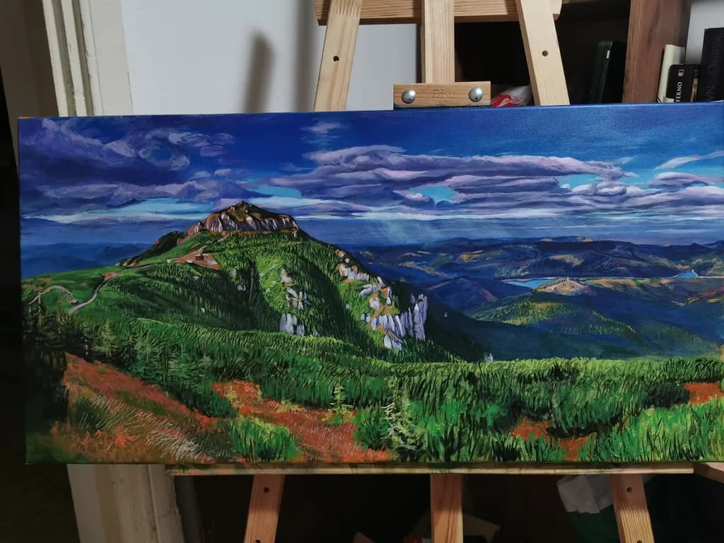 Mountain Landscape Panorama