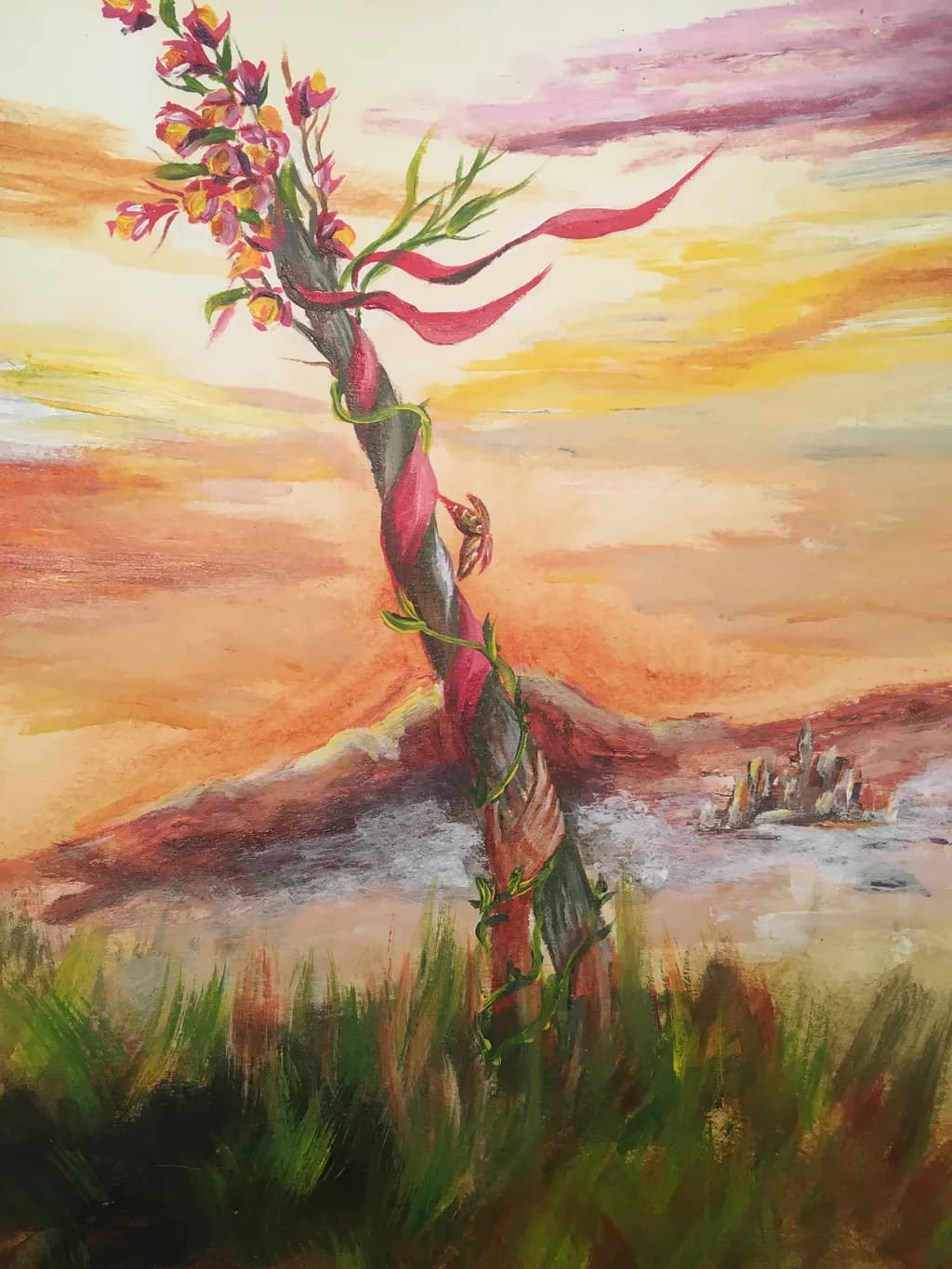 Twisted Blossom Tree