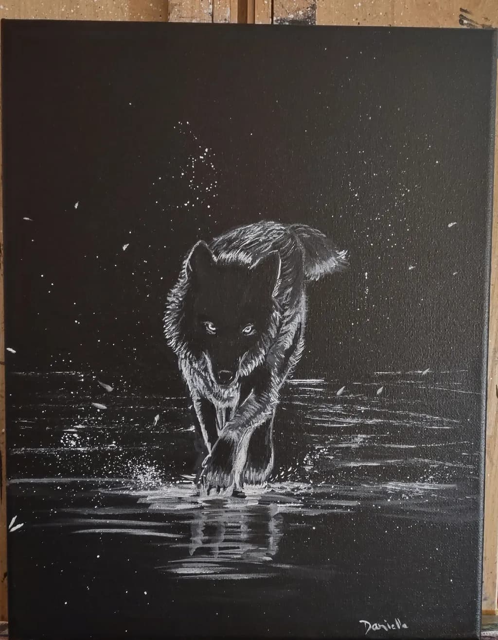 No subject nouns are present in the filename "inbound2346206609259959643," so the title will be based solely on the artwork's content.

Midnight Wolf Approach