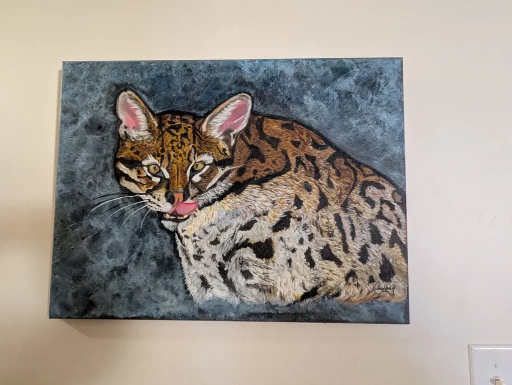 Ocelot Portrait