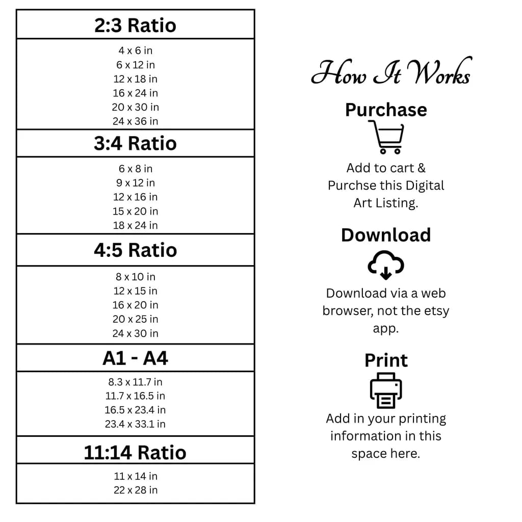 Wall Size Guide