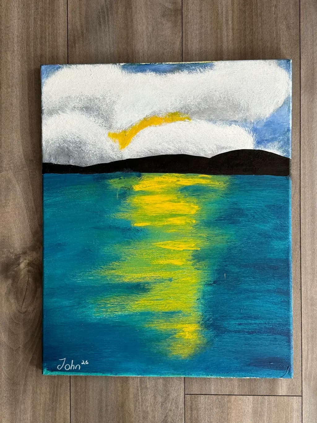 Sunset Over Lake