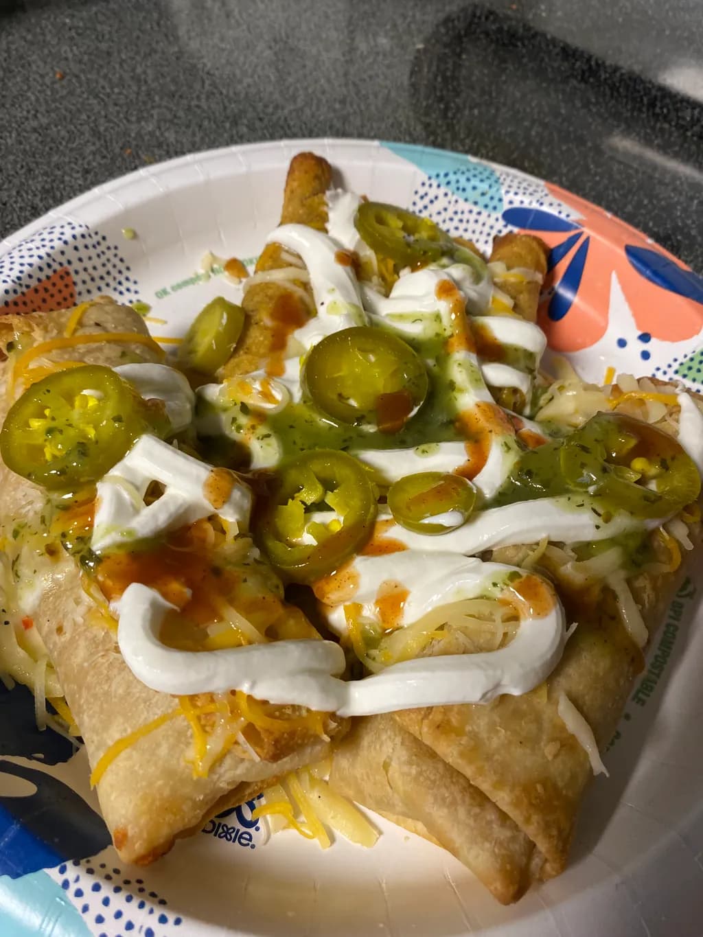 Cheesy Jalapeño Taquitos