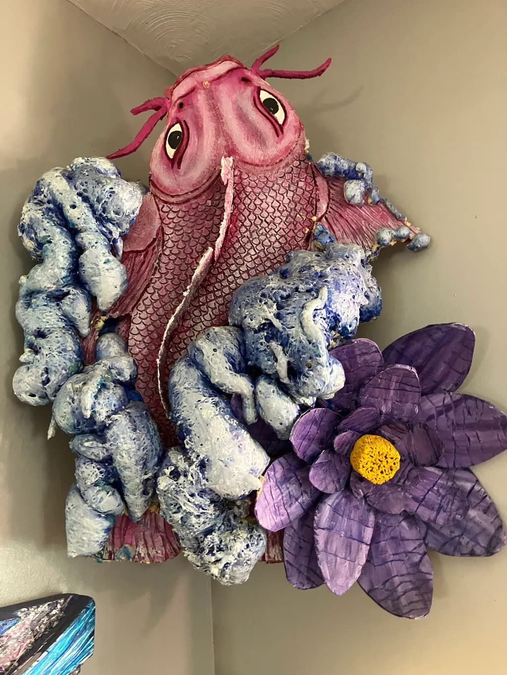 Colorful Fish Sculpture