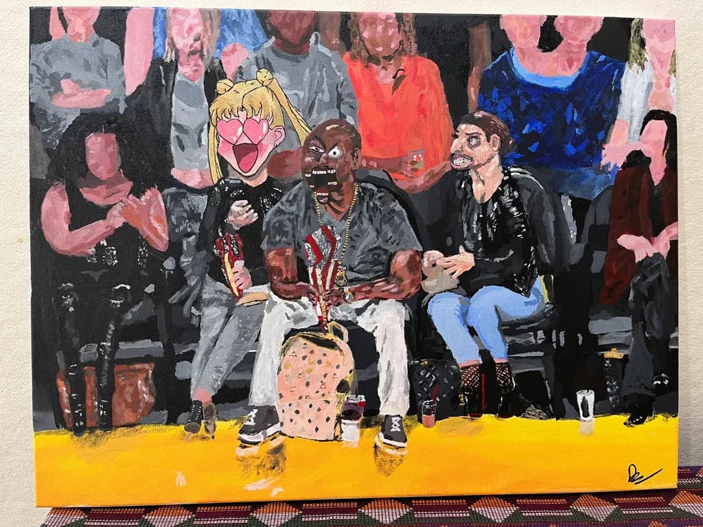Basketball Court Spectators