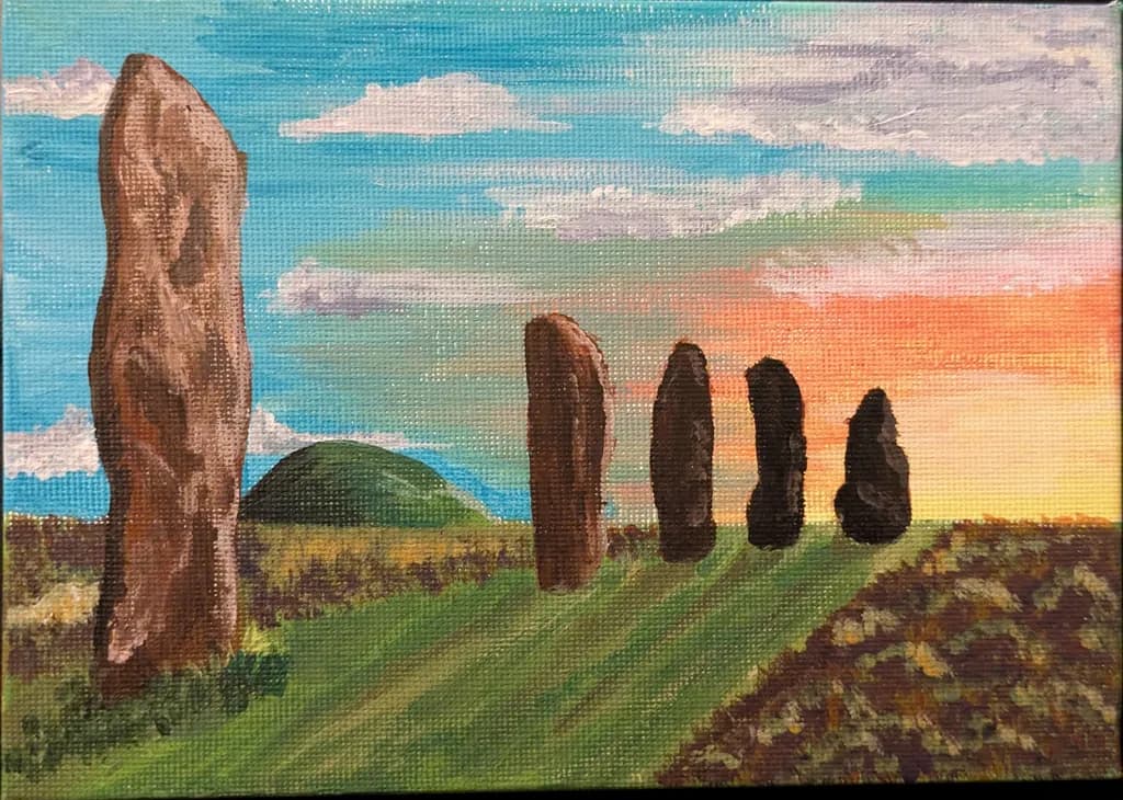 Standing Stones Sunset