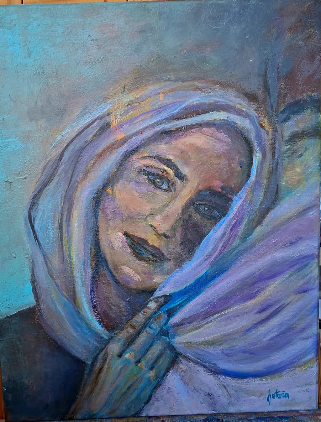 Portrait in Veil
