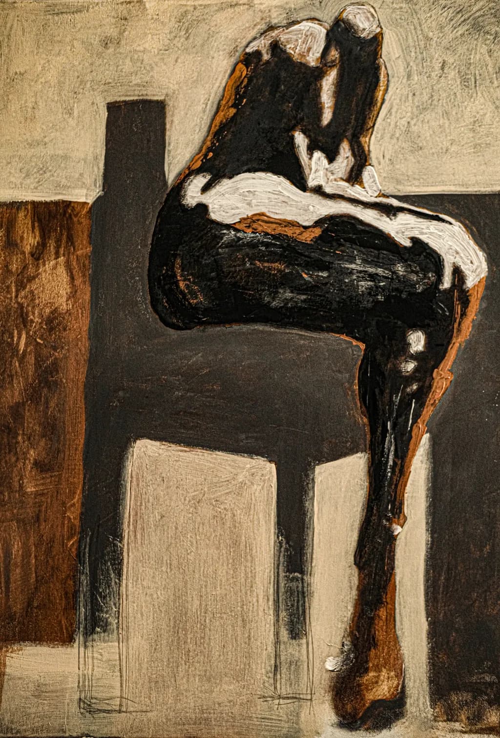 Figure on Chair