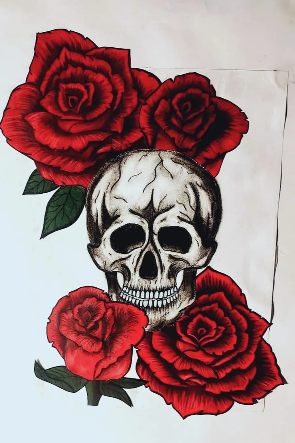 Skull and Roses