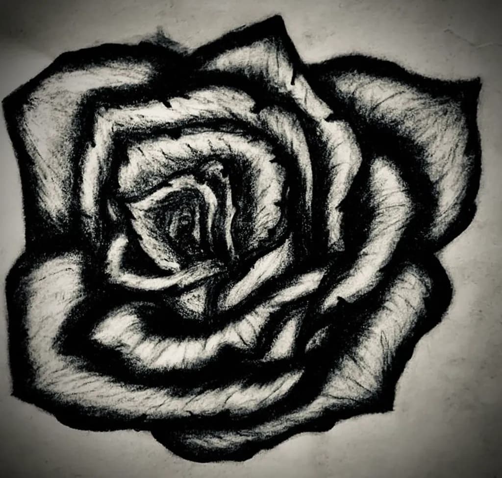 Charcoal Rose