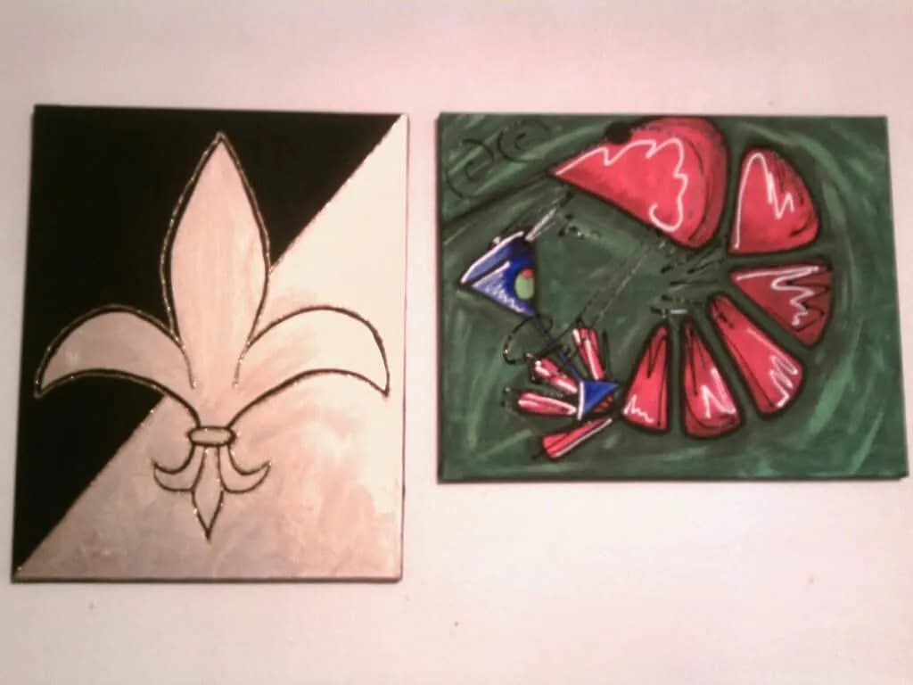 Abstract Shapes Duo