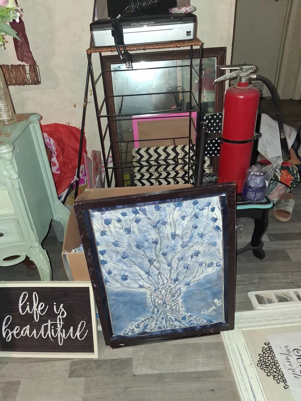 Blue Bloom Tree