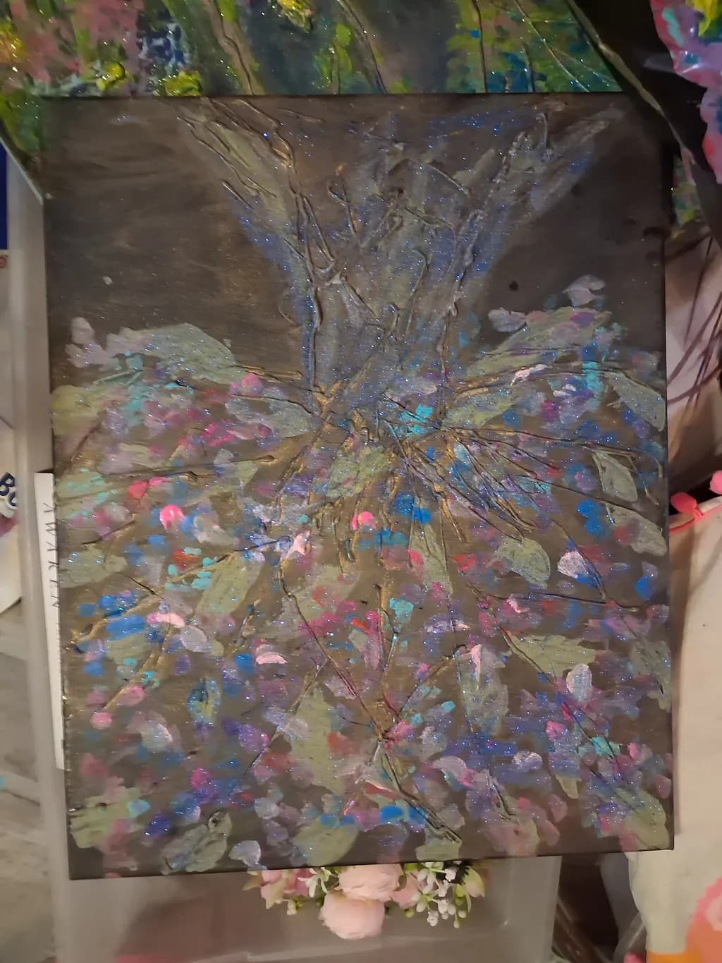 Abstract Floral Texture