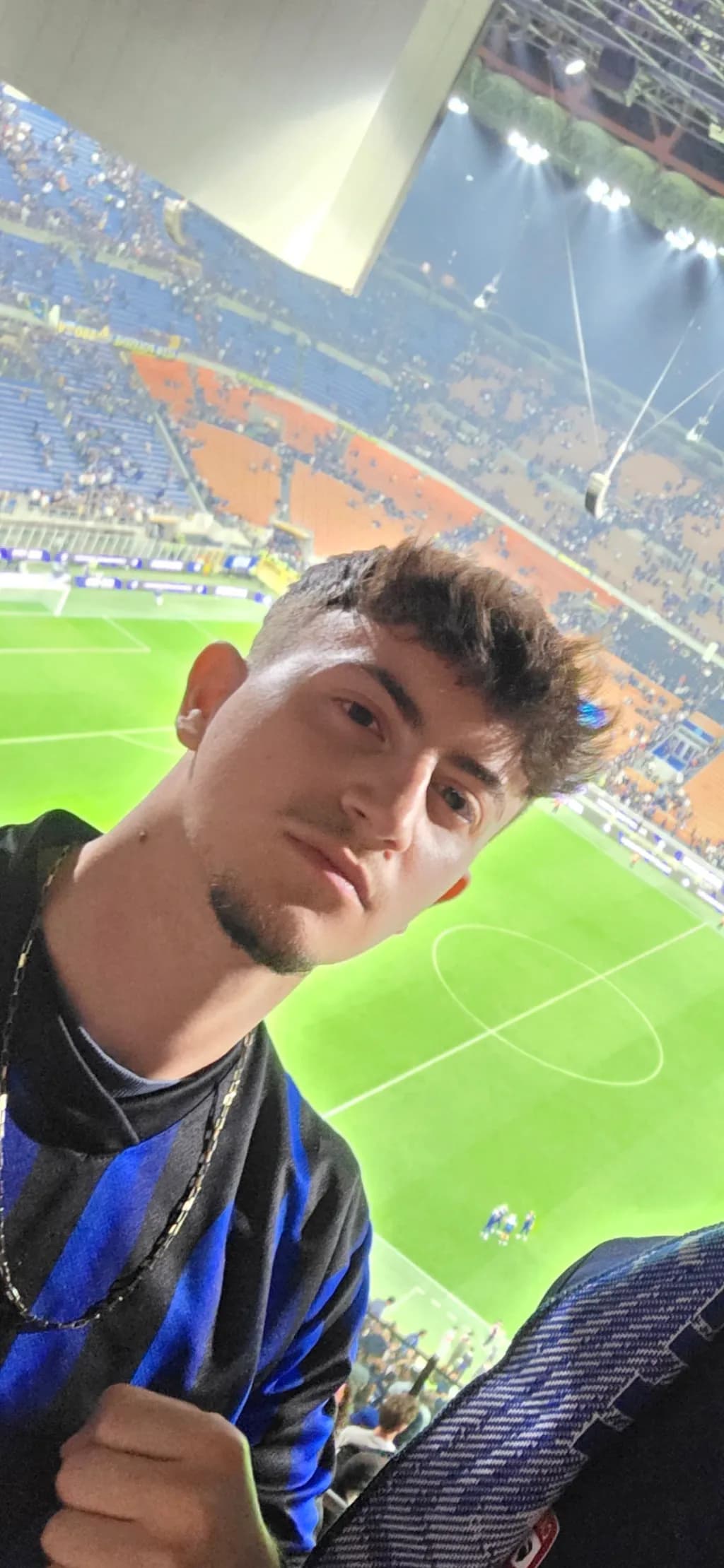 Football Stadium Selfie