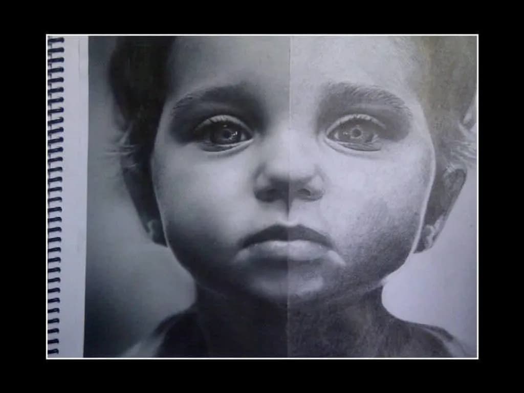 Child's Dual Portrait