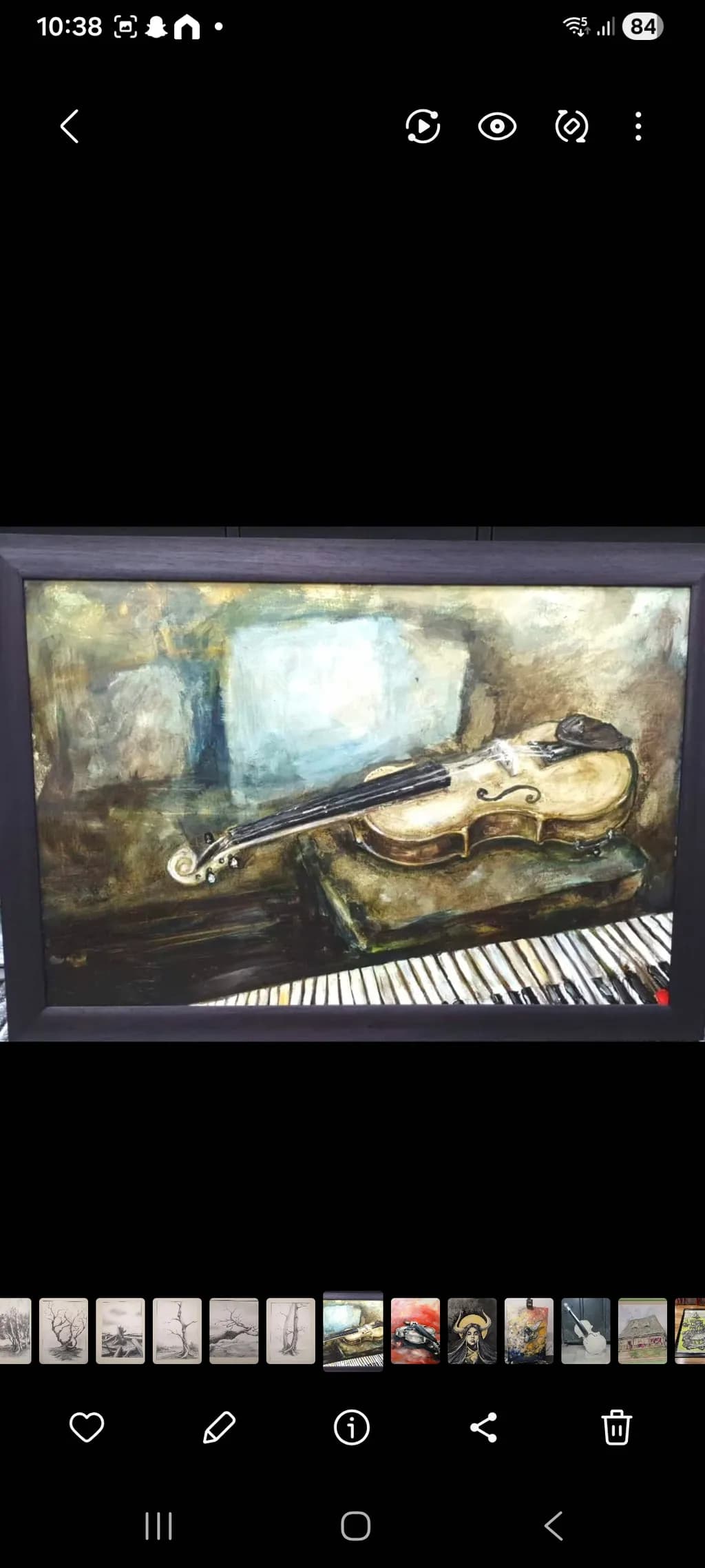 Violin and Piano Study