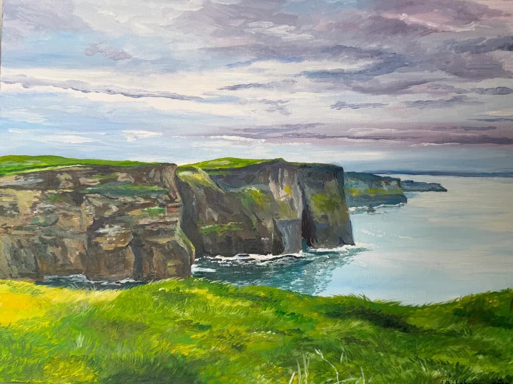 Cliffs by the Sea
